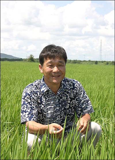 김포 들에서 만난 김규환 작가 